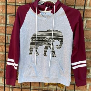 OHIOPYLE Hoodie with Elephant Size S